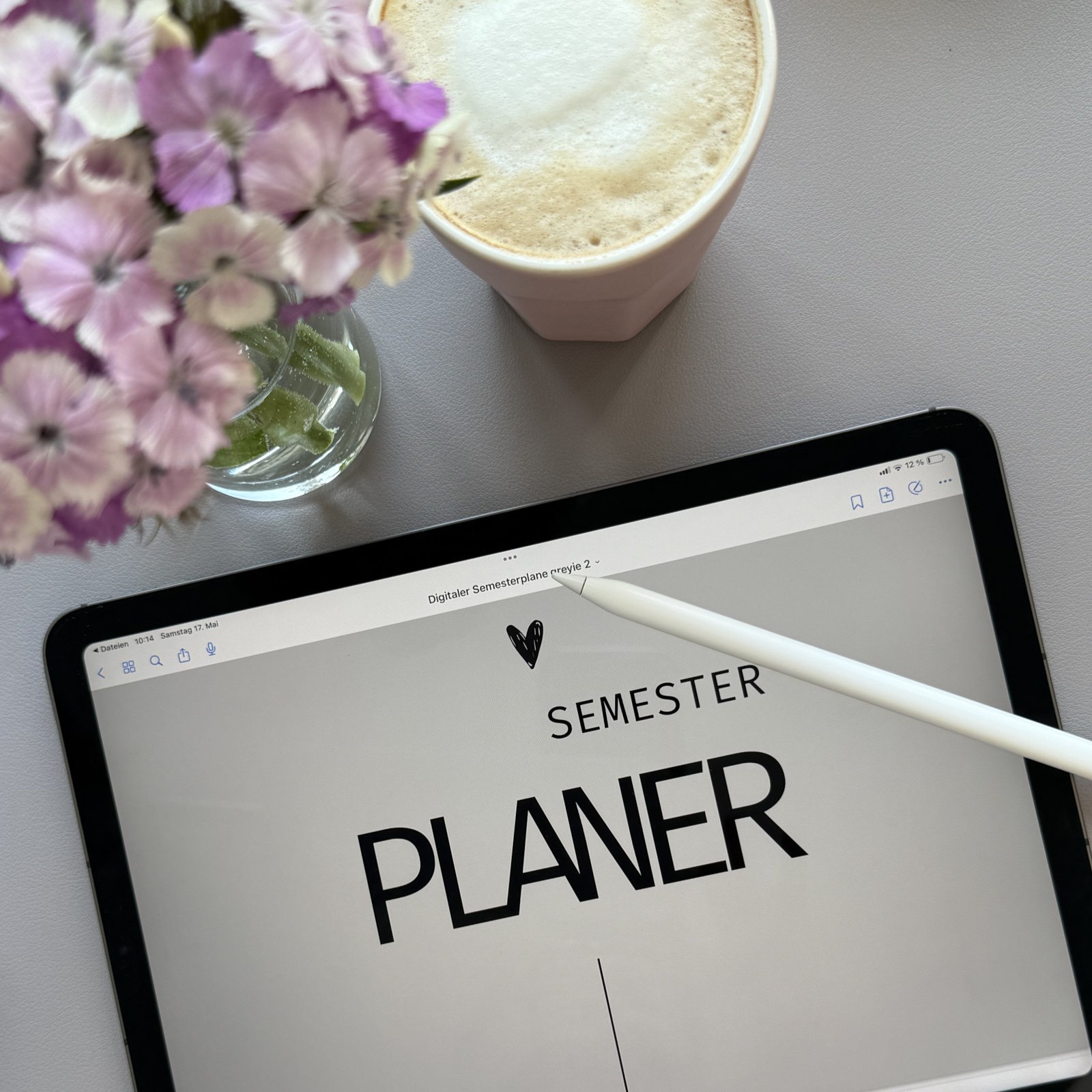 Digitaler Semesterplaner -greyie-