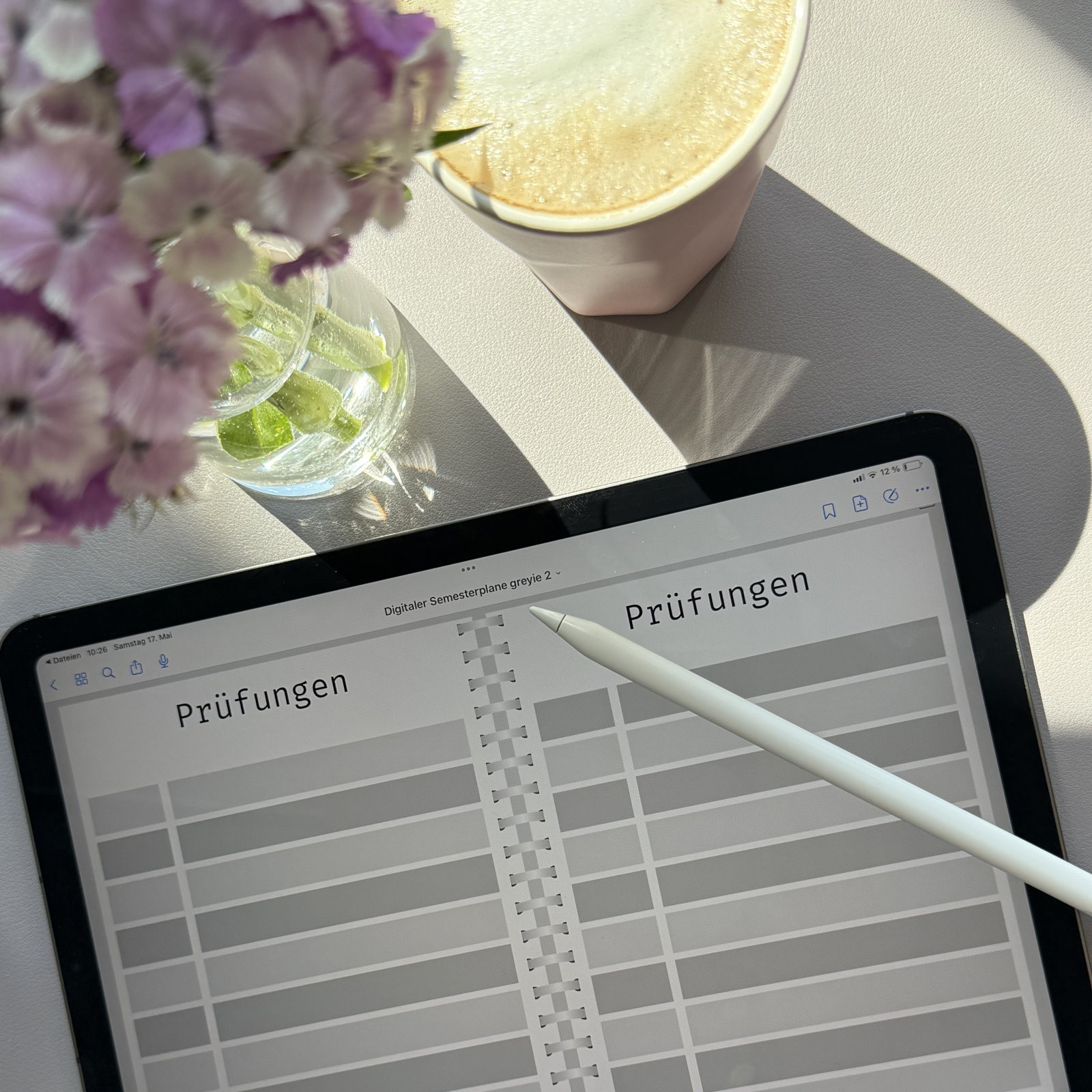 Digitaler Semesterplaner -greyie-