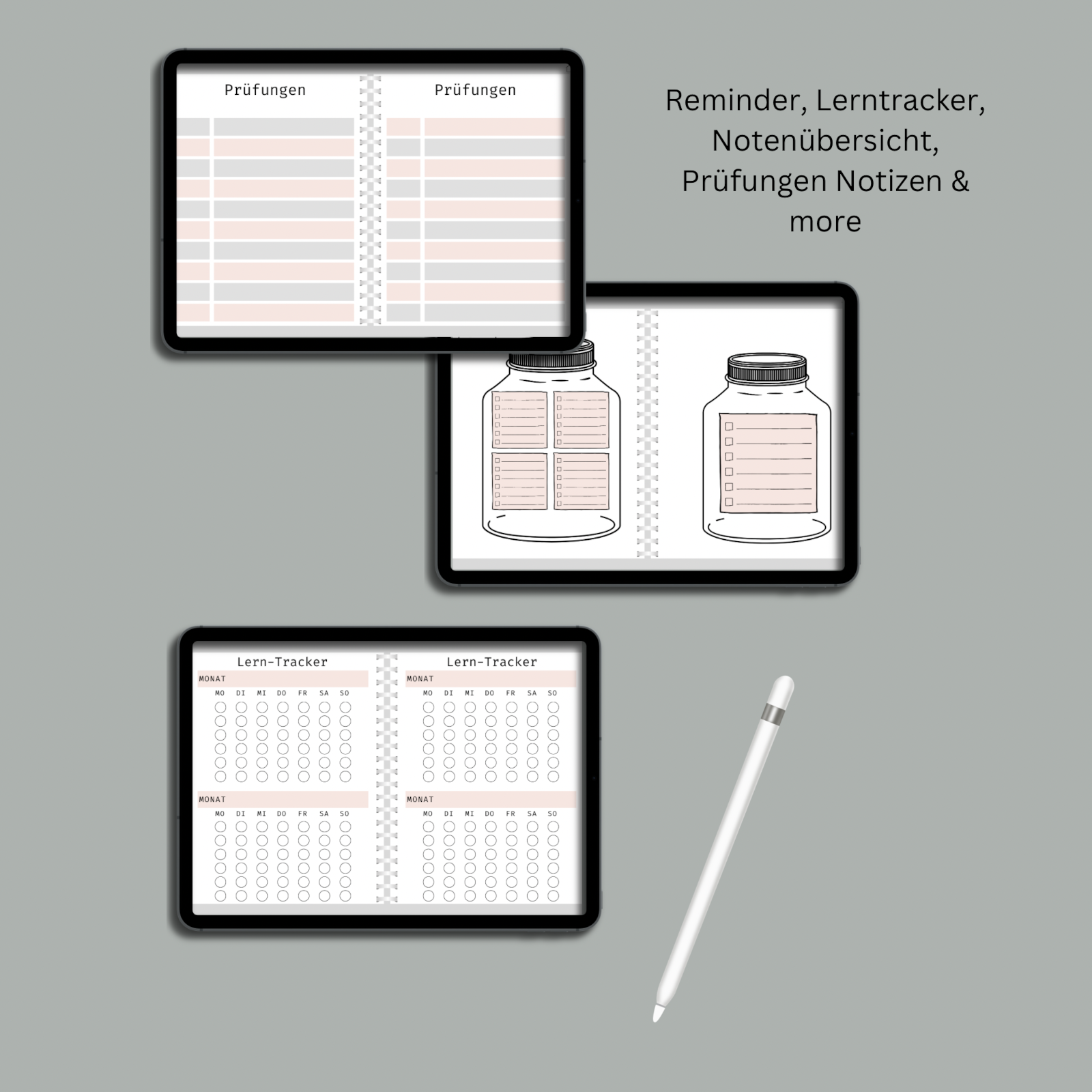 Digitaler Semesterplaner -rosie-