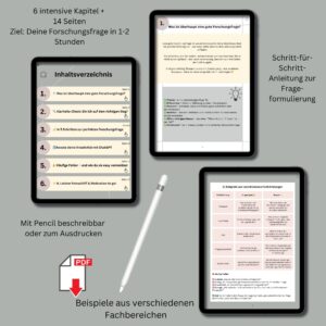 Forschungsfrage in Rekordzeit