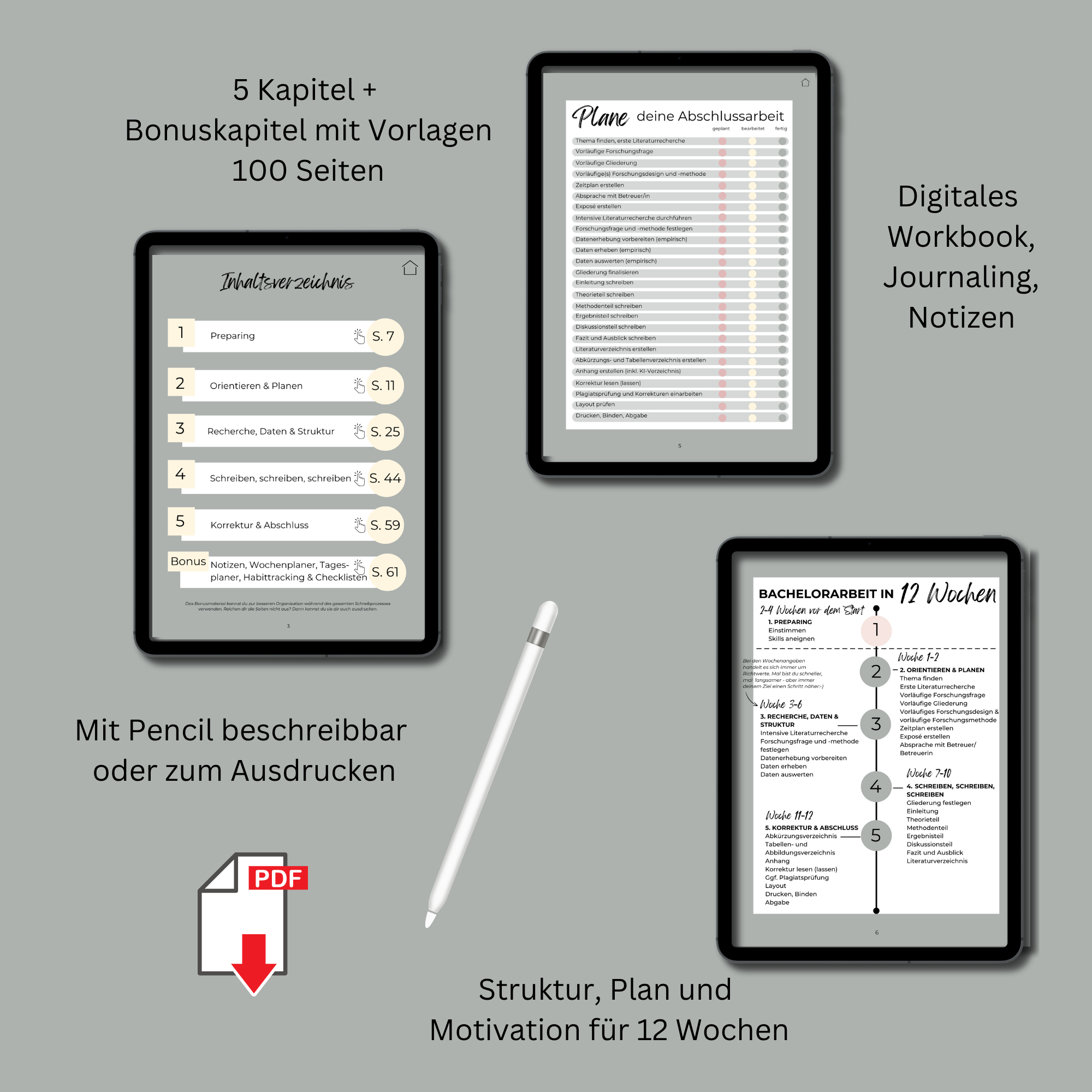 Step by Step zur Bachelorarbeit (Digital)