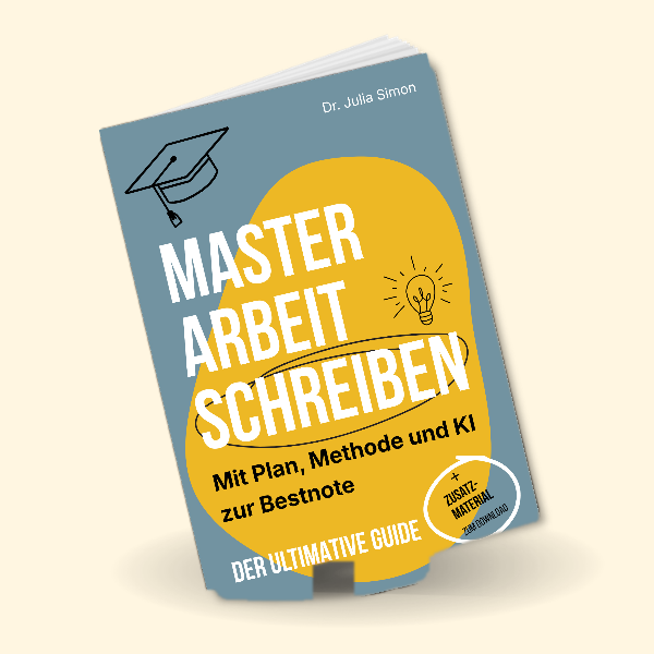 Buch Masterarbeit schreiben