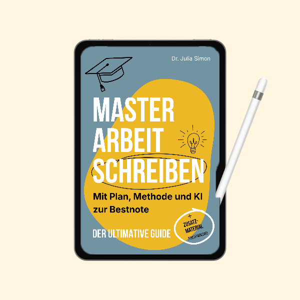 Buch Masterarbeit schreiben digital