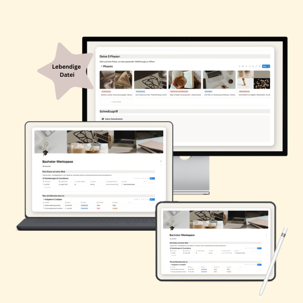 Notion-Workspace Bachelorarbeit