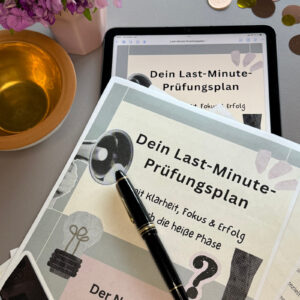 Last Minute Prüfungsplan